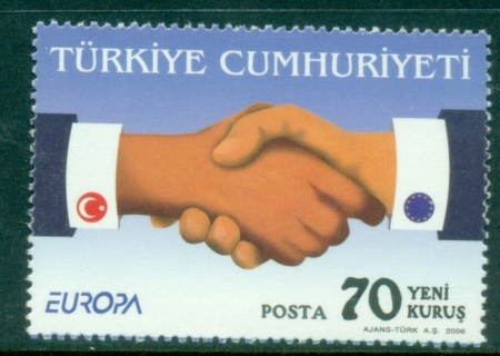 Turkey-2006-EUROPA-Stamps-Integration-through-the-Eyes-of-Young-People-MUH