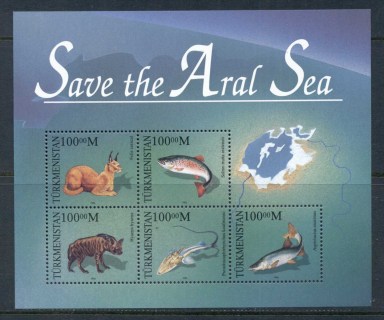 Turkmenistan-1996-Save-the-Aral-Sea-MS-MUH