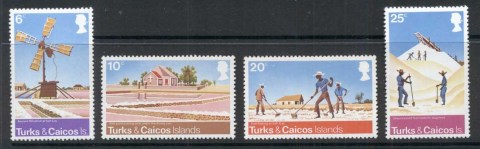 Turks-Caicos-Is-1975-Salt-Industry-MUH