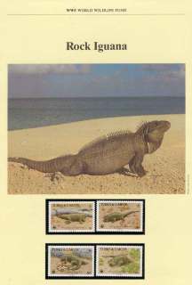 Turks-Caicos-Is-1986 WWF Rock Iguana