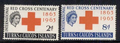 Turks-Caicos-Is-1963-Red-Cross-Centenary-MUH