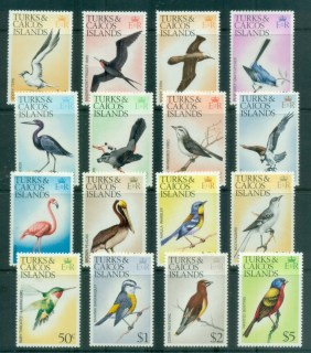 Turks-Caicos-Is-1973-77-Birds-MLH