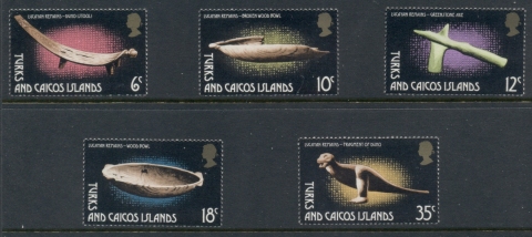 Turks-Caicos-Is-1974-Lucayan-Artifacts-MUH