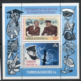 Turks-Caicos-Is-1974-Winston-Churchill-MS-MUH