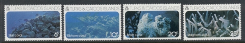 Turks-Caicos-Is-1975-Marine-Life-Coral-MUH