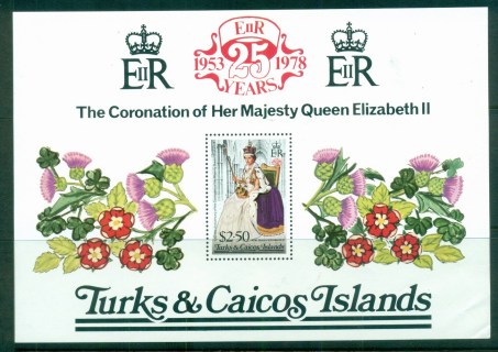 Turks-Caicos-Is-1978-QEII-Coronation-25th-Anniversary