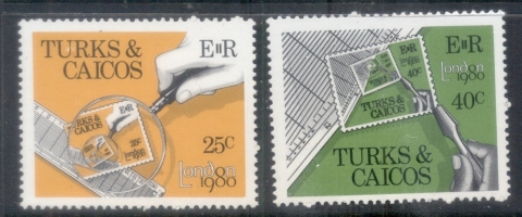 Turks-Caicos-Is-1980-London-80-Stamp-Ex-MUH