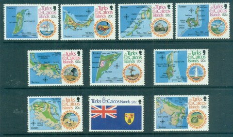 Turks-Caicos-Is-1981-Maps-of-Islands