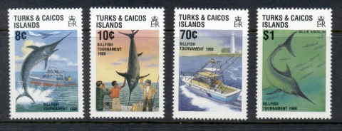 Turks-Caicos-Is-1988-Billfish-Tournament-MUH