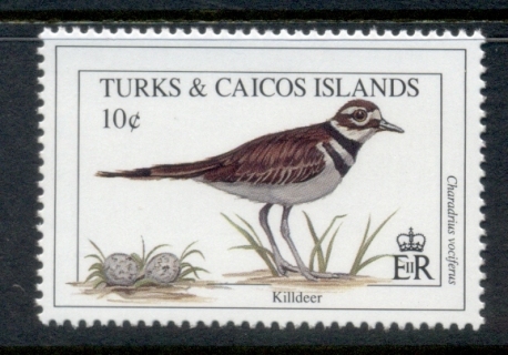 Turks-Caicos-Is-1993-Birds-10c-MUH