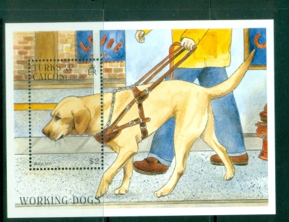 Turks-Caicos-Is-1996-Working-Dogs-MS-MUH_2