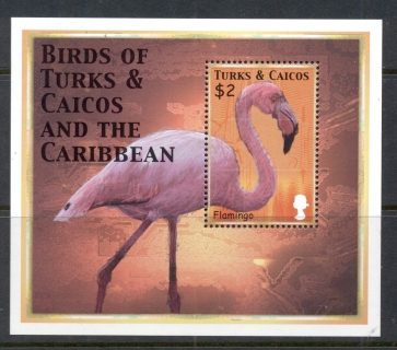 Turks-Caicos-Is-2000-Birds-of-Turks-Caicos-the-Caribbean-MS-MUH-2