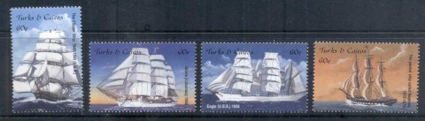 Turks-Caicos-Is-2001-Ships-of-the-World-MUH