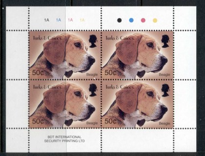 Turks-Caicos-Is-2003-Beagle-sheetlet-MUH