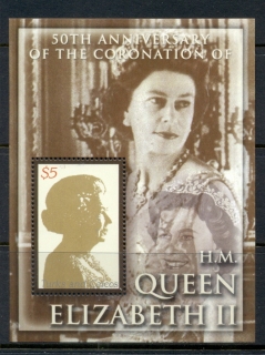 Turks-Caicos-Is-2003-QEII-Coronation-50th-Anniversary-MS-MUH