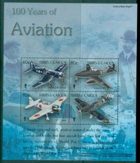 Turks-Caicos-Is-2003-The-100-Anniversary-of-the-First-Powered-Flight-by-the-Wright-Brothers-MS-MUH_1