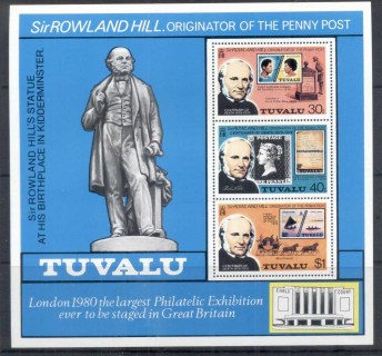 Tuvalu-1979-Sir-Rowland-Hill-MS-MUH