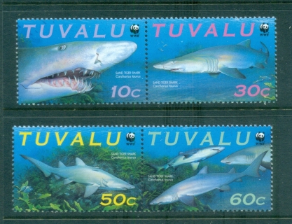 Tuvalu-2000 WWF Sand Tiger Shark