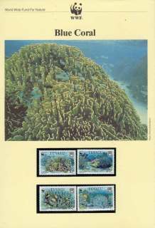 Tuvalu-1992 WWF Blue Coral