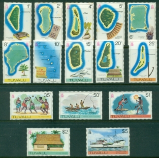 Tuvalu-1976-Pictorials-Maps-MLH