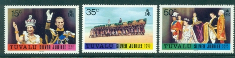 Tuvalu-1977-Silver-Jubilee-MUH-Lot30117