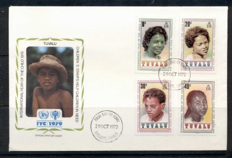 Tuvalu-1979-IYC-International-year-of-the-Child-FDC