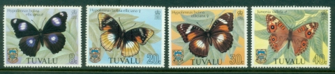 Tuvalu-1981-Insects-Butterflies-MLH