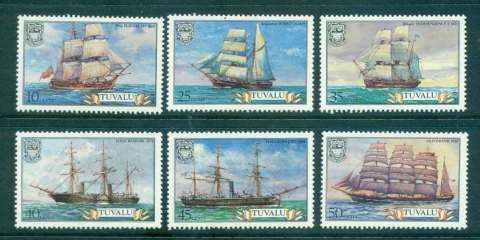 Tuvalu-1981-Sailing-Ships-MUH-lot43519