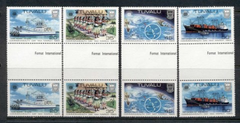 Tuvalu-1983-Commonwealth-Day-Gutter-prs-MUH