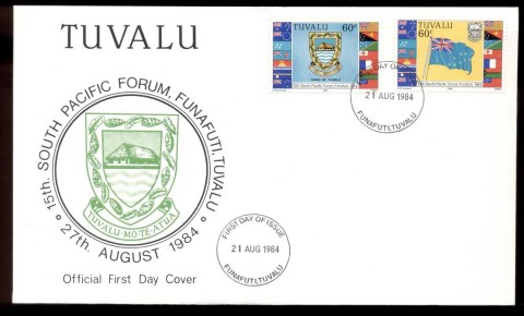 Tuvalu-1984-South-Pacific-Forum-FDC