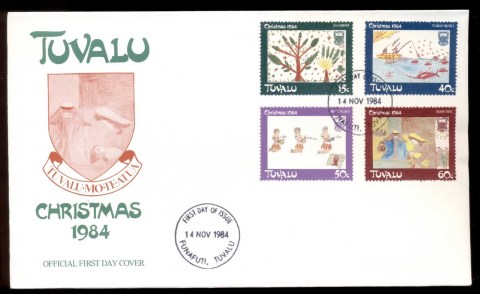 Tuvalu-1984-Xmas-FDC