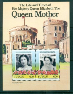 Tuvalu-1985-Queen-Mother-85th-Birthday-MS-MUH-lot81704