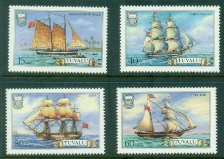 Tuvalu-1986-Sailing-Ships-MLH