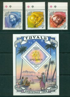 Tuvalu-1988-Xmas-MS-SPECIMEN-MUH-Lot20402