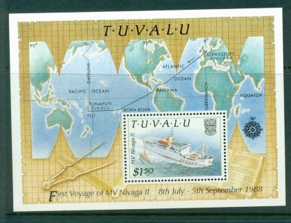 Tuvalu-1989-Ship-MS-MUH-Lot20411