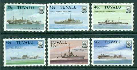 Tuvalu-1992-WWII-Ships-MUH-Lot20413