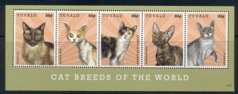 Tuvalu-2012-CAT-Breeds-of-the-World-MS-MUH