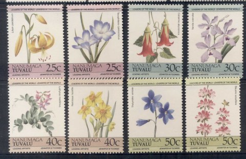 Tuvalu-Nanumaga-1985-LOW-Flowers-MUH