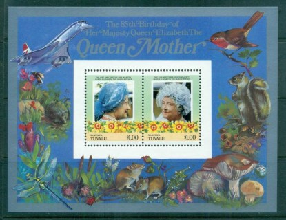 Tuvalu-Nanumea-1986-Queen-Mother-85th-Birthday-1-MS-MUH