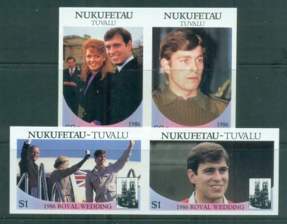 Tuvalu-Nukefetau-1986-Royal-Wedding-Andrew-Sarah-IMPERF-MUH