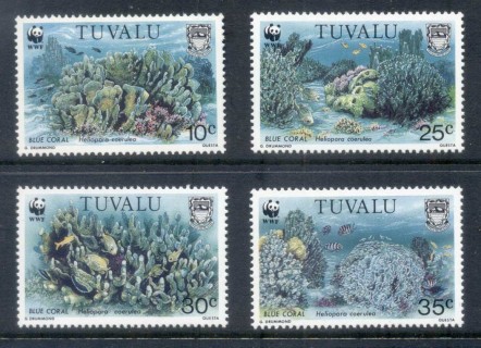 Tuvalu-1992 WWF Blue Coral