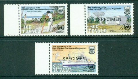 Tuvalu-1990-UN-Development-SPECIMEN-MUH-Lot20425
