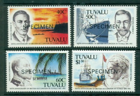Tuvalu-1992-Annexation-SPECIMEN-MUH-Lot20423