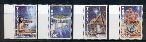 Tuvalu-1992-Xmas-SPECIMEN-MUH
