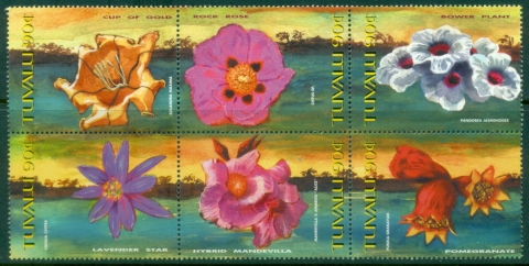 Tuvalu-1999-Flowers-MUH