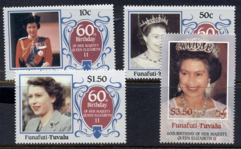 Tuvalu-Funafuti-1986-QEII-60th-Birthday-MUH