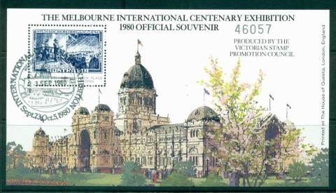 Australia-1980-Melbourne-International-Centenary-Exhibition-MS-CTO-lot34287