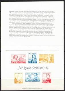 Australia-1985-3-Replica-Card-Navigators-Lot14184