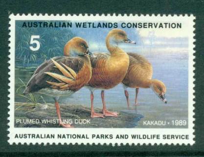 Australia-1989-National-Parks-Wildlife-Services-Duck-Stamp-MUH-Lot26172