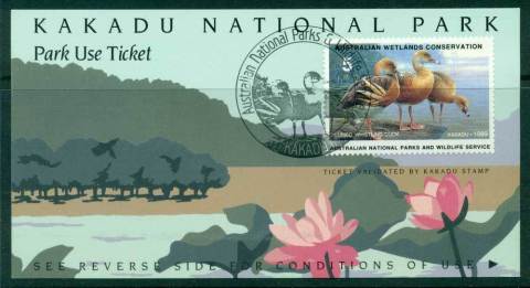 Australia-1989-National-Parks-Wildlife-Services-Duck-Stamp-Park-Ticket-MUH-Lot26183